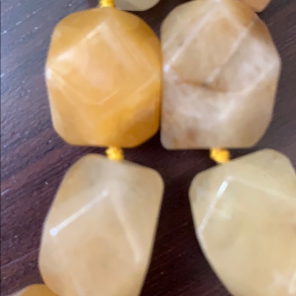 Stone onyx necklace +earnings - Picture 3 of 5